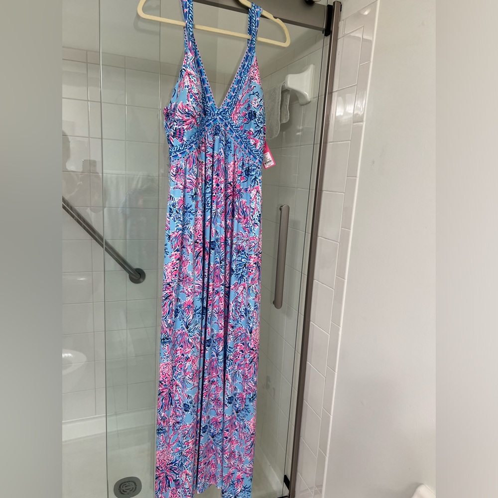 NWT Lilly Pulitzer Serena Maxi, 12